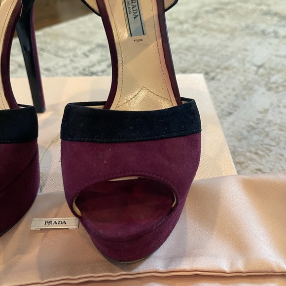 Prada Suede Heels - Picture 7 of 10